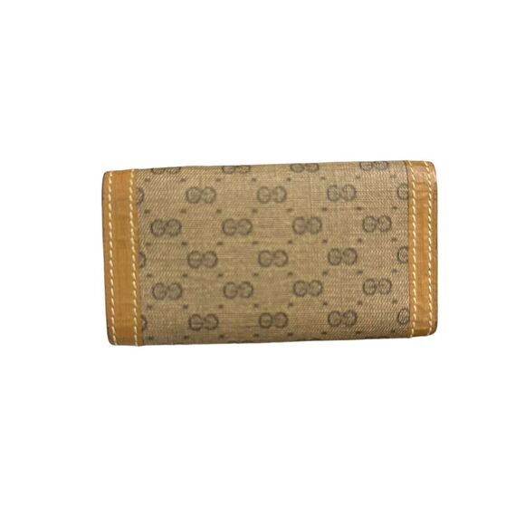 Vintage Gucci Key Holder Case Light Brown GG Pattern Key Case - Picture 8 of 10